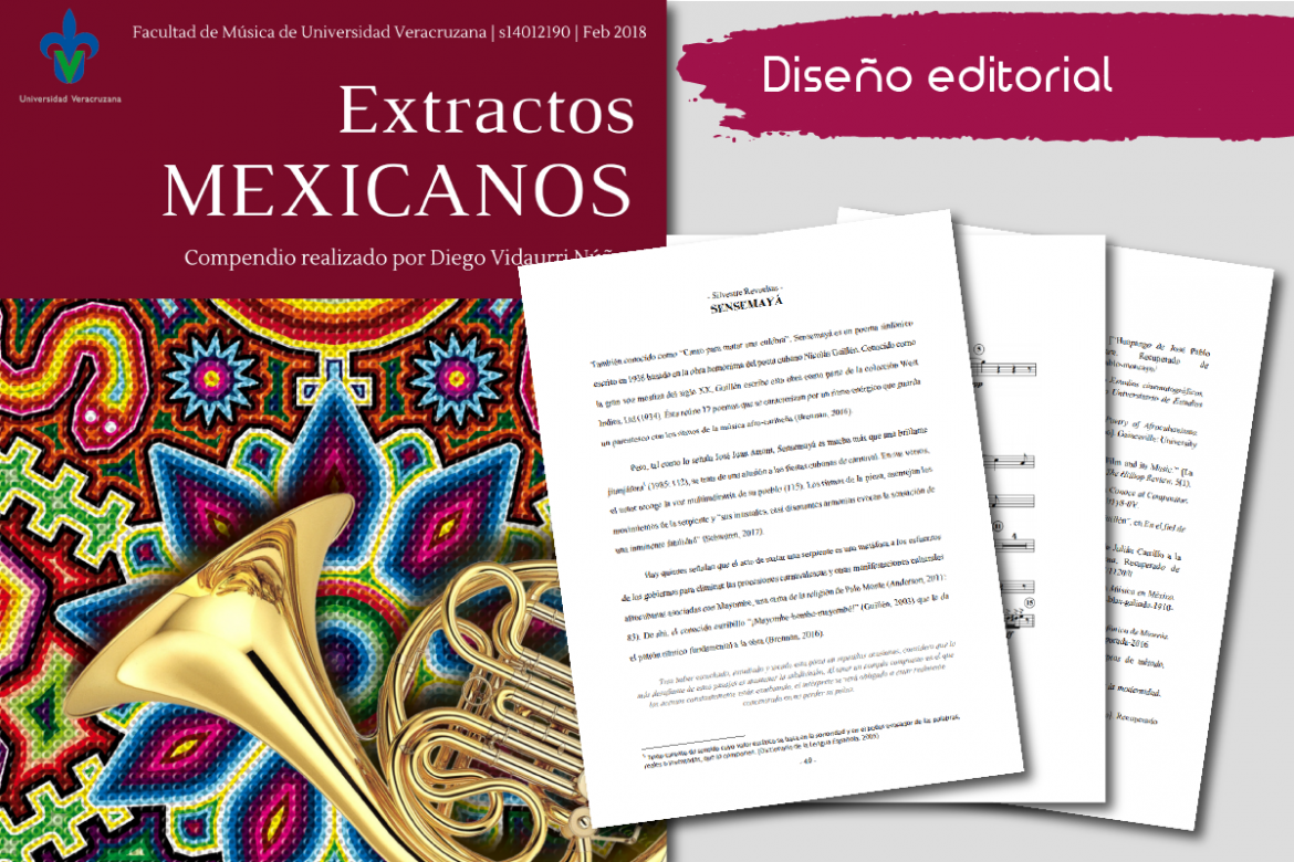 Proyecto de diseno impreso. Portada, texto y contenidos para libro.